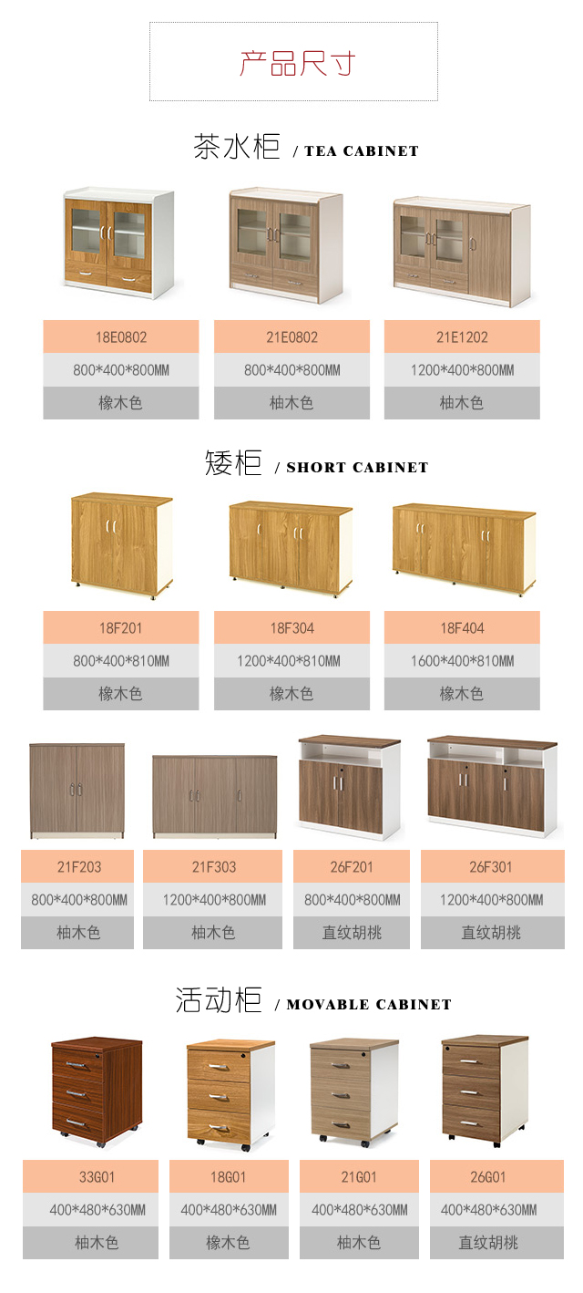 辦公室文件柜茶水柜活動(dòng)柜